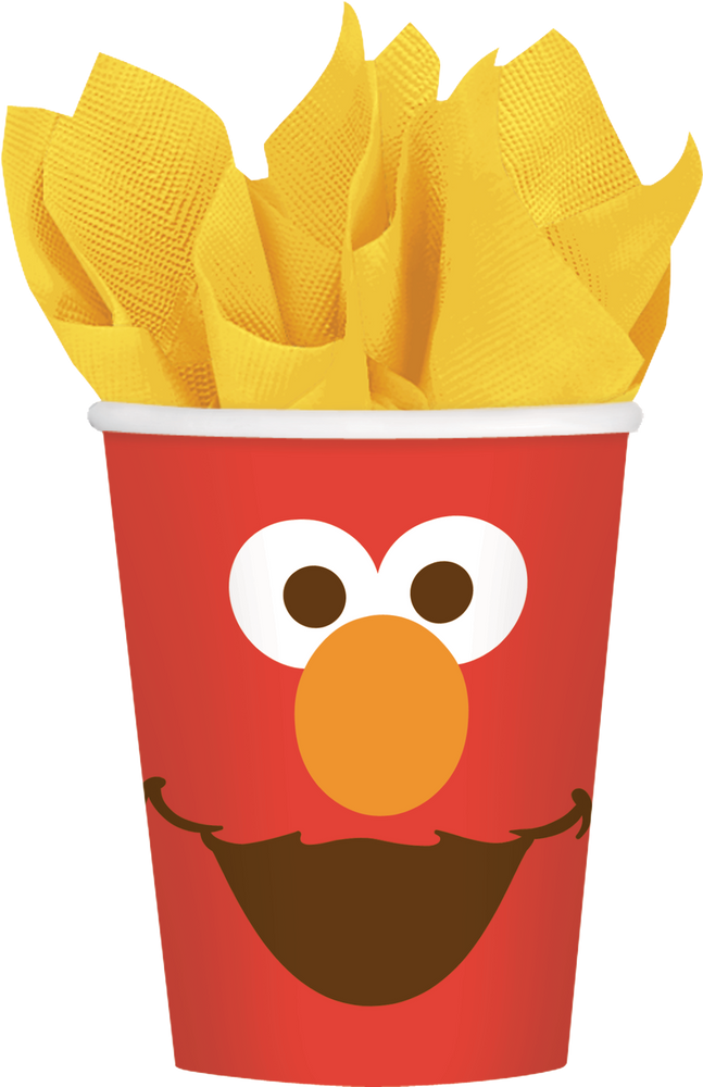 Sesame Street Elmo Birthday Party Disposable Cups, 9oz, 8pk