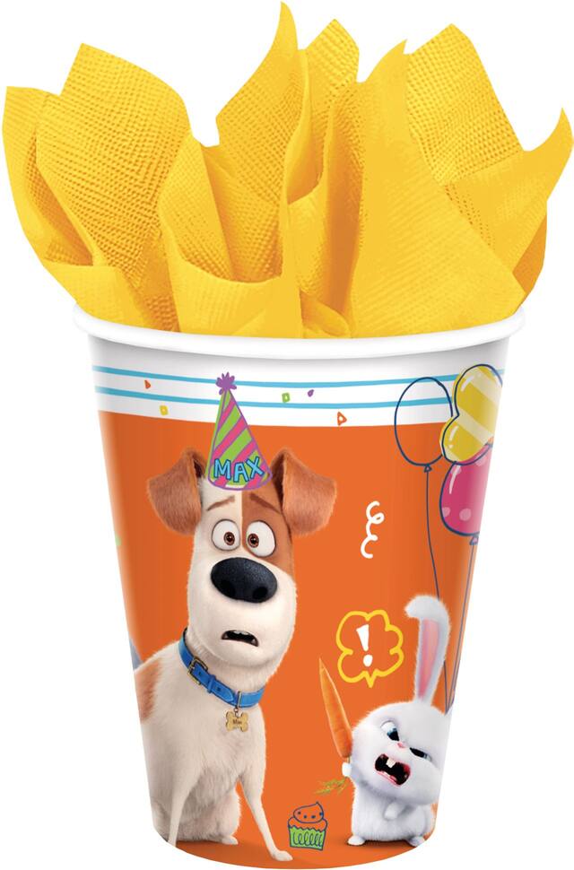 Secret Life of Pets 2 Cups, 8-pk Front_Flat