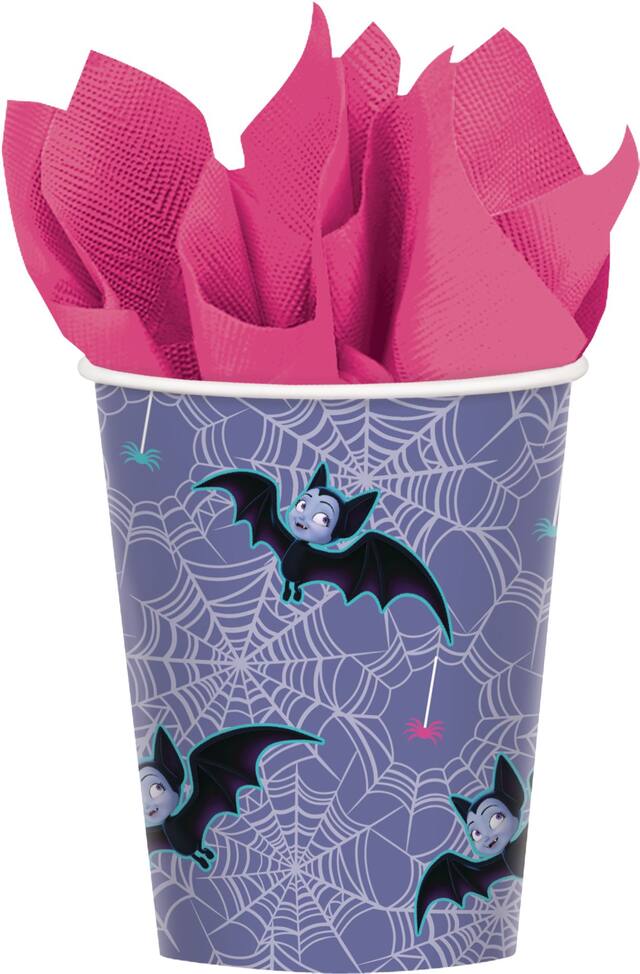 Vampirina Birthday Party Paper Cups, 9-oz, 8-pk Front_Flat