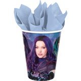 Disney Descendants 3 Birthday Party Disposable Cups, 9-oz, 8-pk Front_Flat