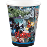 Gobelets en papier jetables Marvel Powers Unite, 9 oz, paq. 8 Front_Elevated
