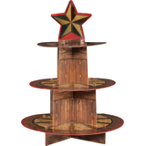 Support à petits gâteaux western Yeehaw Front_Elevated