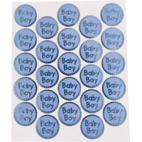 Baby Boy Sticker Seals, 25-pk Front_Flat