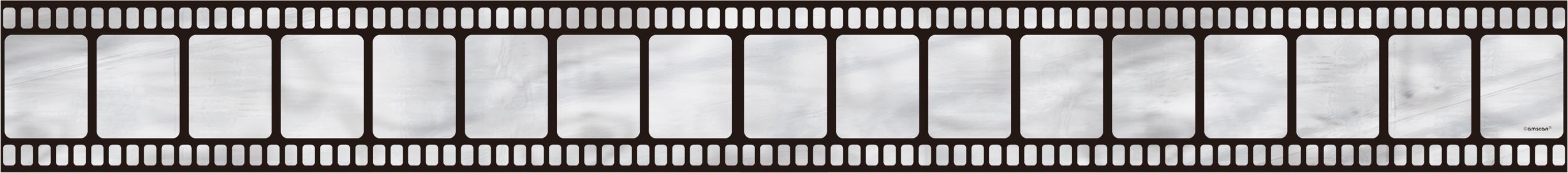 Metallic Film Strip Party Tape CloseUp