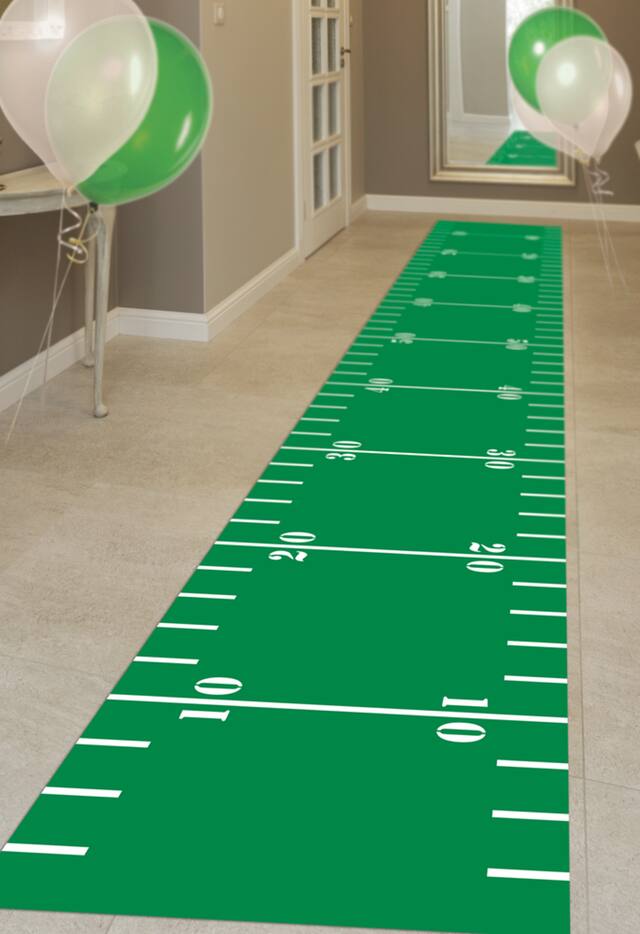 Football Field Floor Runner Party City