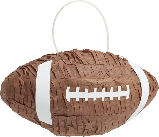 Mini Football Pinata Decoration Front_Flat