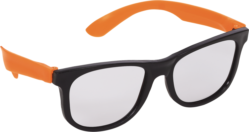 Neon orange store sunglasses