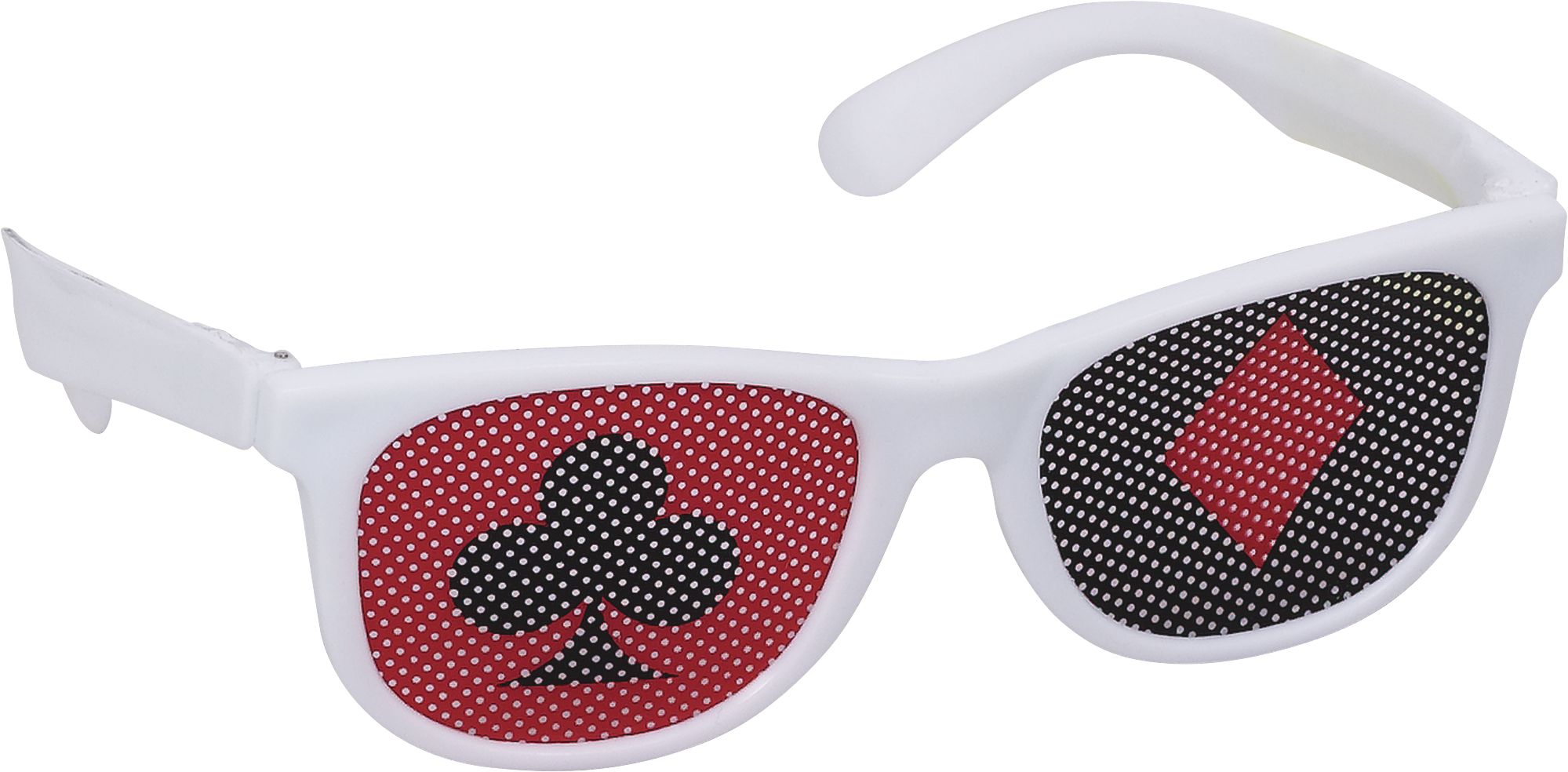 Lunettes imprimées de casino Faites vos jeux, paq. 10 Front_Angled_Right