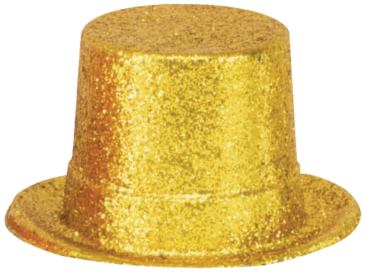 gold top hat