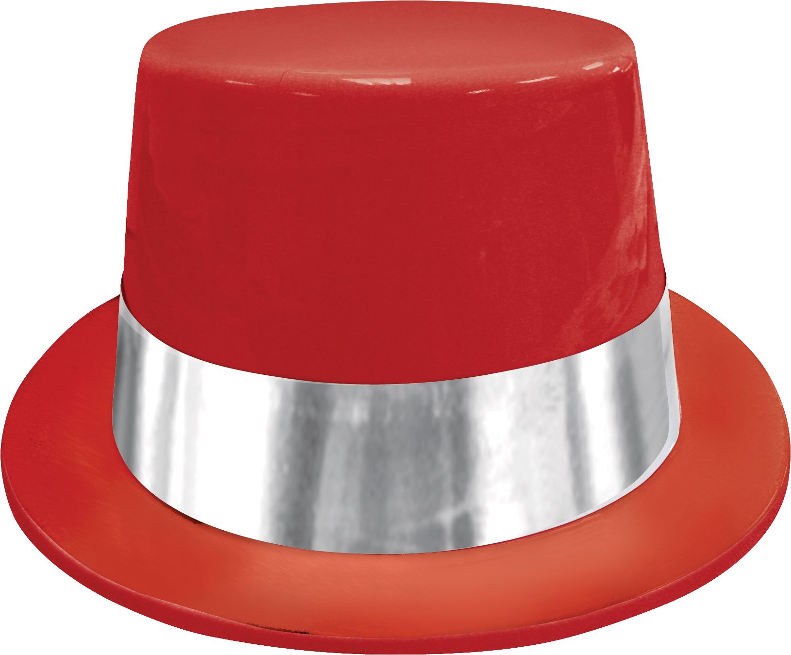 Plastic Top Hats, 5-pk Front_Elevated