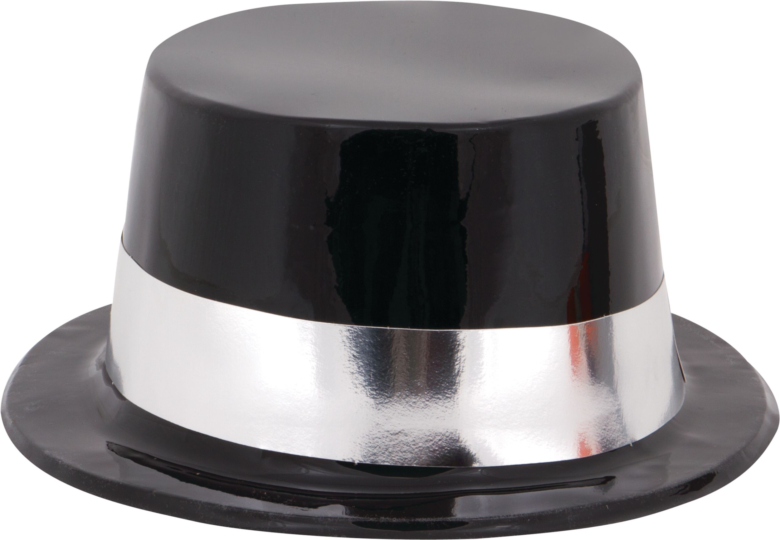Plastic Top Hats, 5-pk Front_Elevated