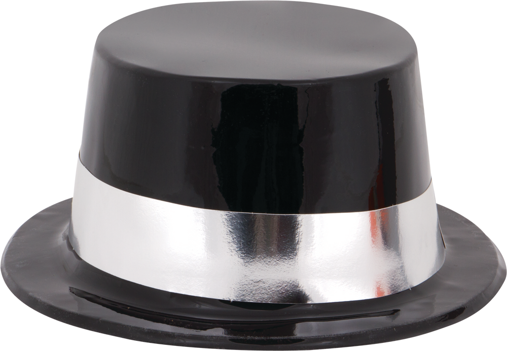 Plastic Top Hats, 5pk Party City