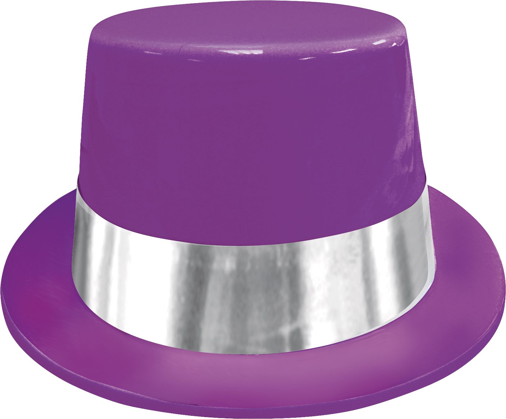 Plastic Top Hats, 5-pk Front_Elevated