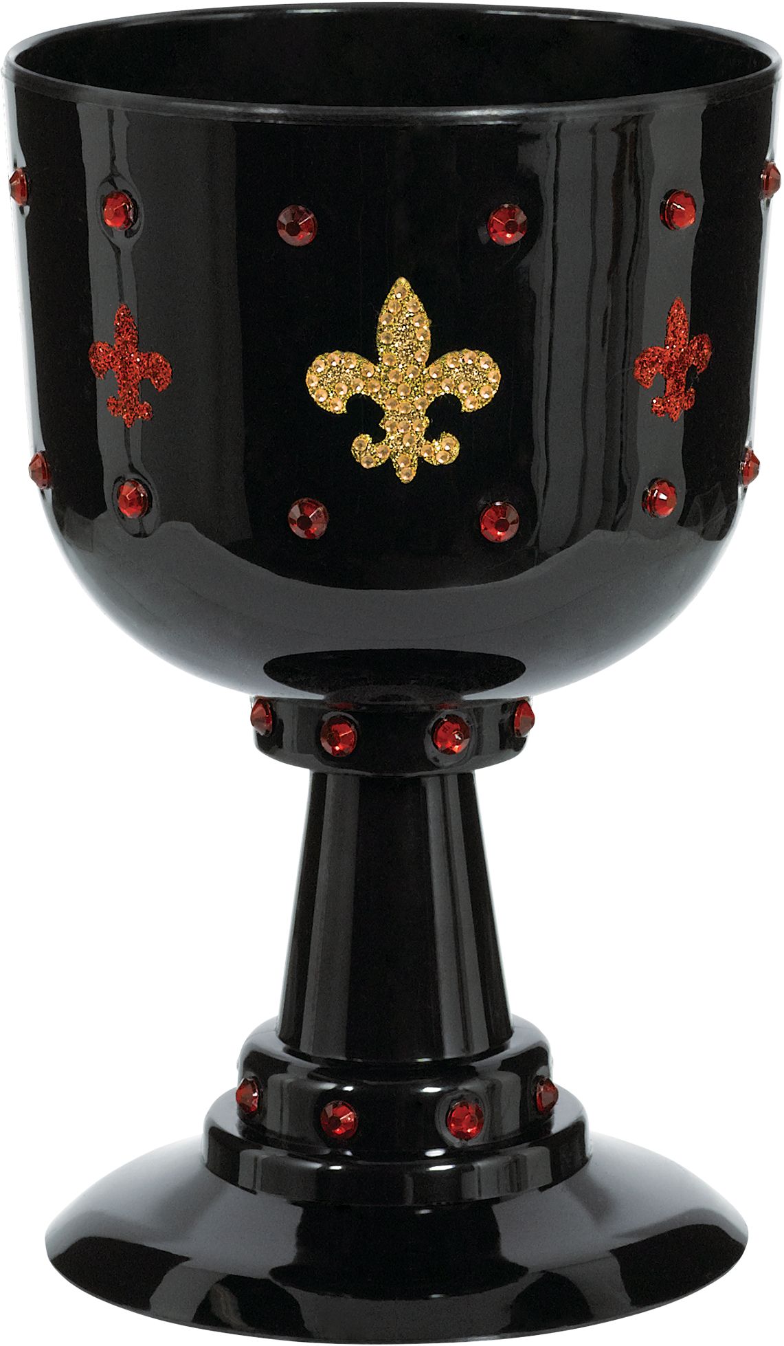 Medieval Goblet, Black Front_Elevated