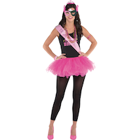 Masques de bal pour enterrement de vie de jeune fille, paq. 6 Front_Flat