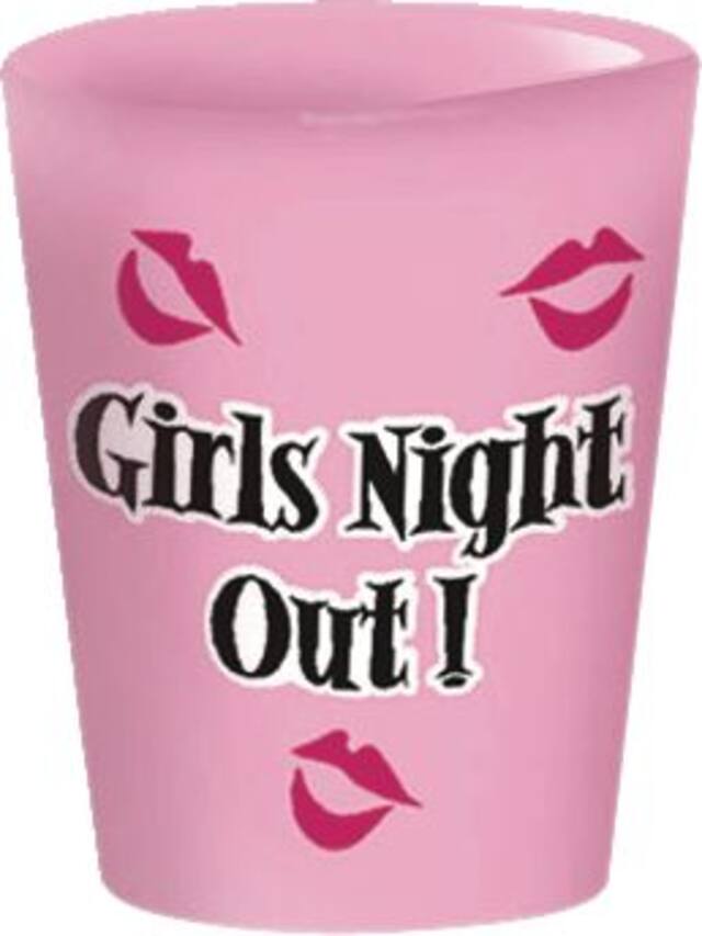 Verre à liqueur enterrement de vie de jeune fille Front_Flat