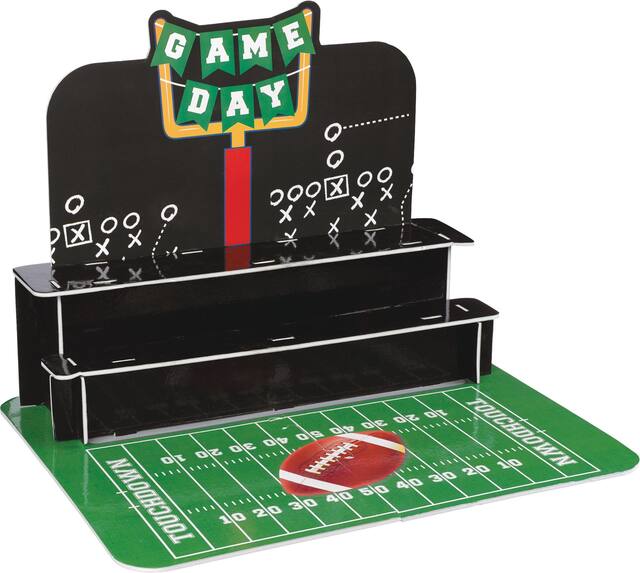 Football Treat Stand Front_Angled_Right