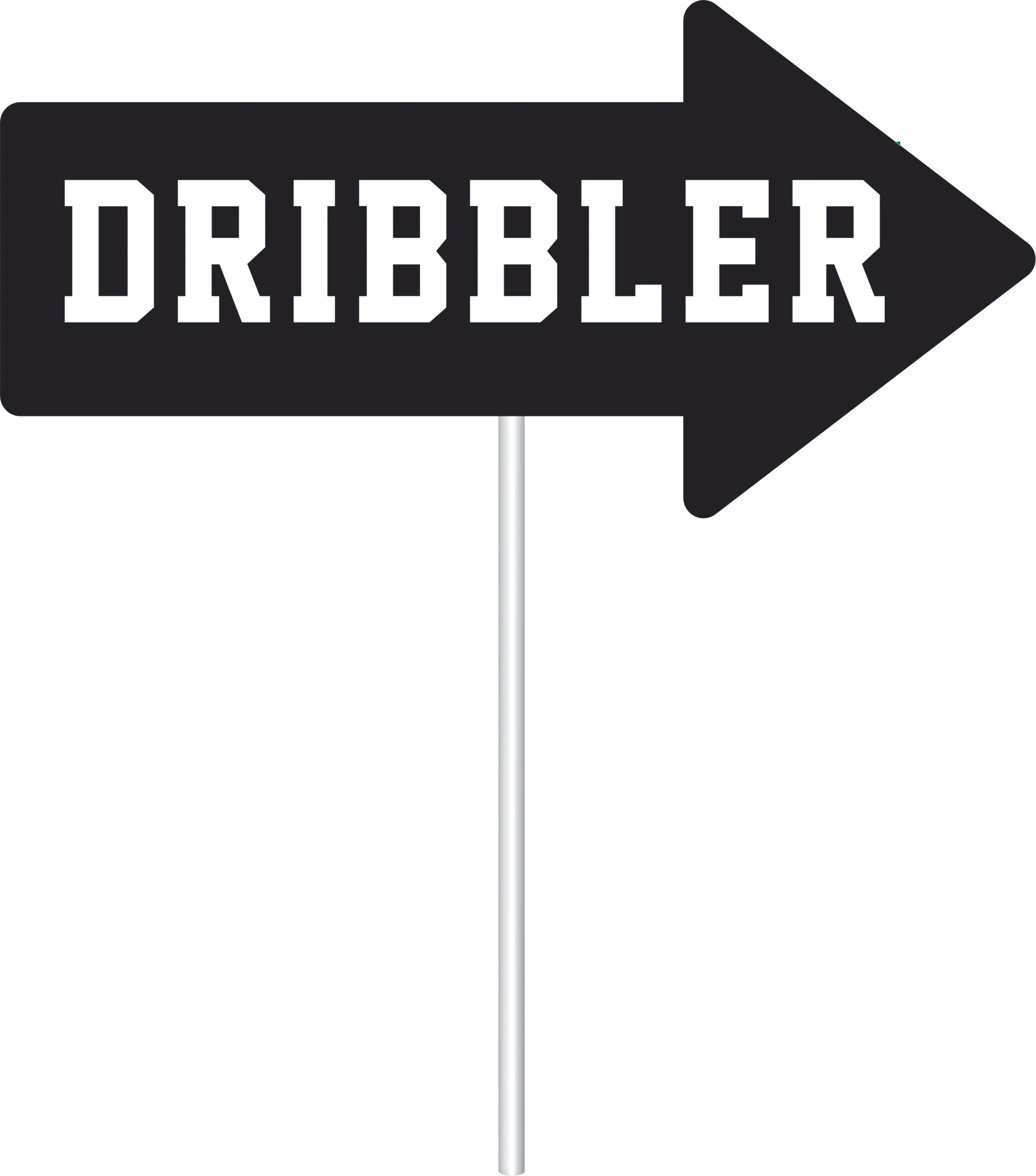 Basketball "Game Day" Photo Booth Sign Props, Black/Orange, 14-in, 14-pk, for Sports Party Front_Flat