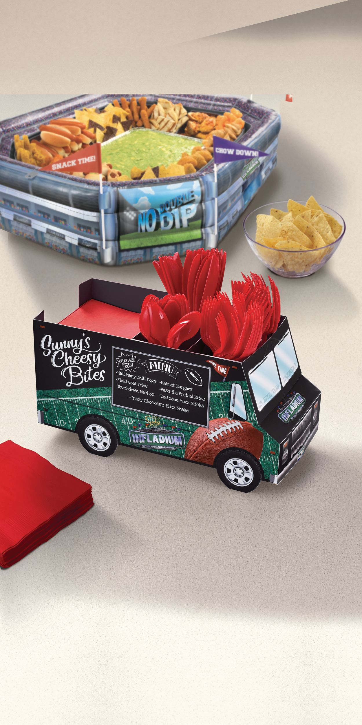 Sunny Anderson's Football Truck Utensil Caddy Composite_or_Mixed