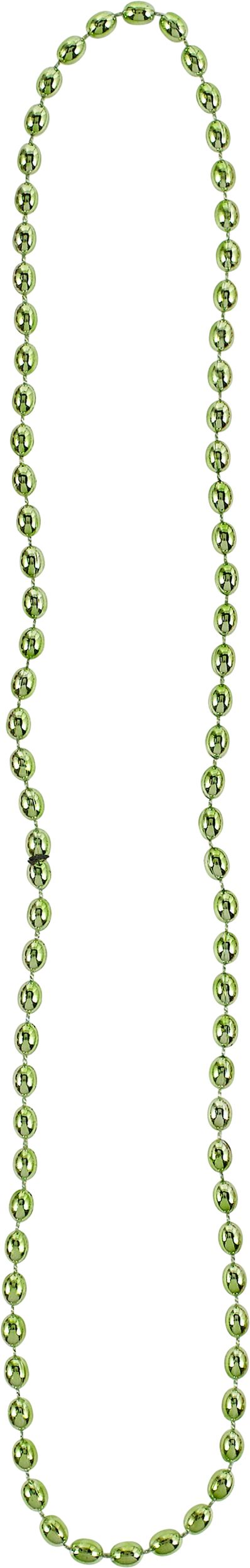 Colliers de perles, rouge/orange/vert, 17 po, paq. 24, accessoires de costume prêt-à-porter pour l'Halloween Front_Flat