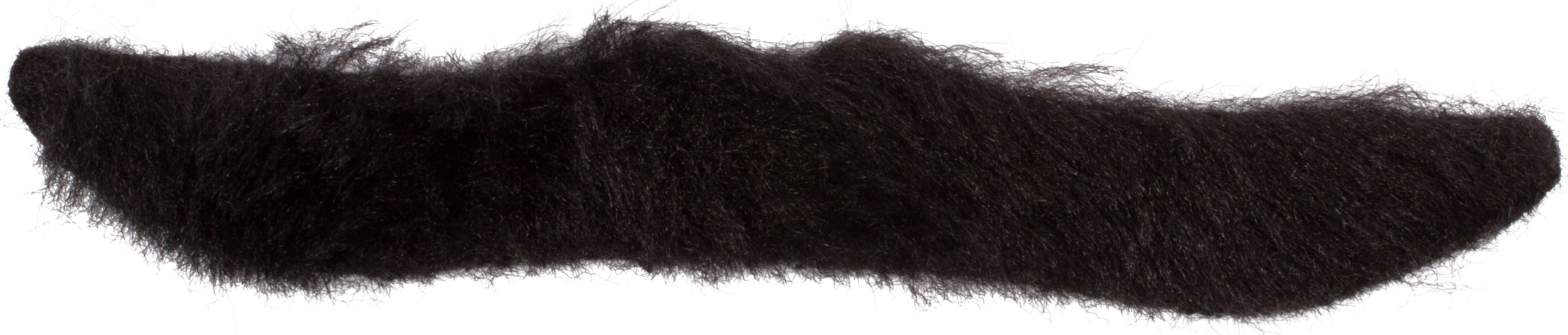 Black Classic 50s Moustaches, 10-pk Front_Flat
