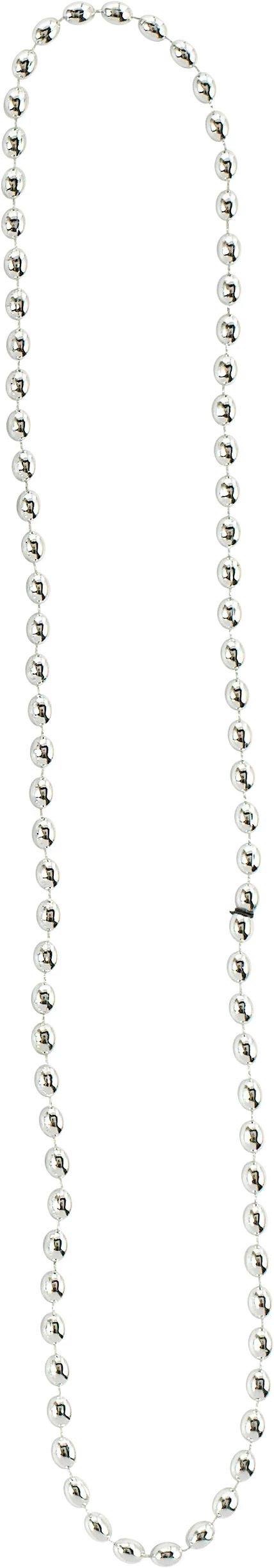 Colliers de perles disco des années 1970, multicolore, 15 po, paq. 10, accessoire de costume à porter pour l'Halloween Front_Flat