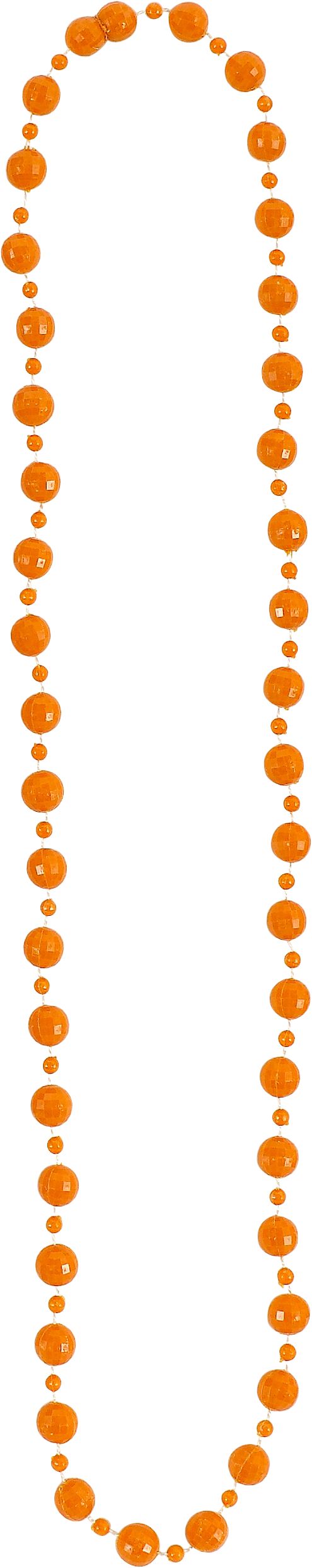 Multicolour 80s Bead Necklaces, 10-pk Front_Flat