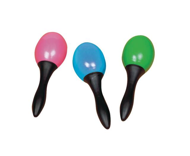 Maracas de fête, paq. 12 Composite_or_Mixed
