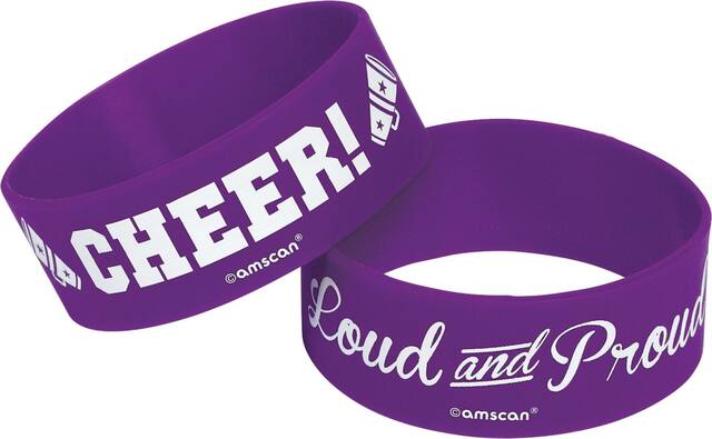 Cheer Wristbands, 2-pk Composite_or_Mixed