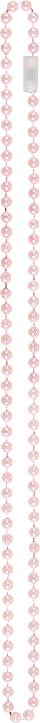 Beaded Necklaces Jewelry, Black/Pink/White, 30-in, 10-pk, Wearable Costume Accessories for Halloween Front_Flat