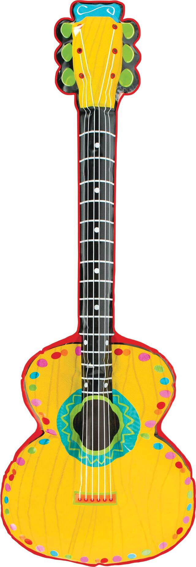 Guitare de mariachi gonflable Front_Flat