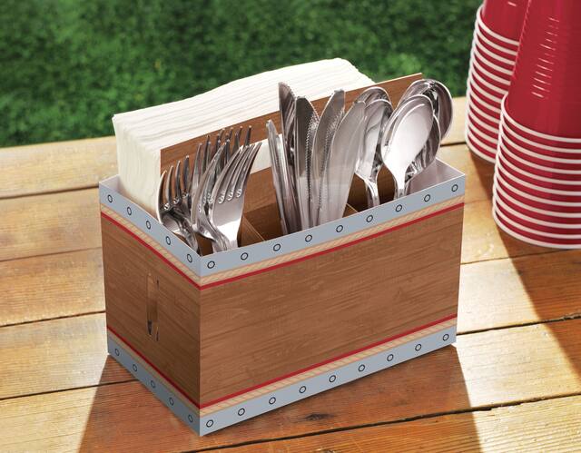 Yeehaw Western Utensil Caddy Front_Angled_Right
