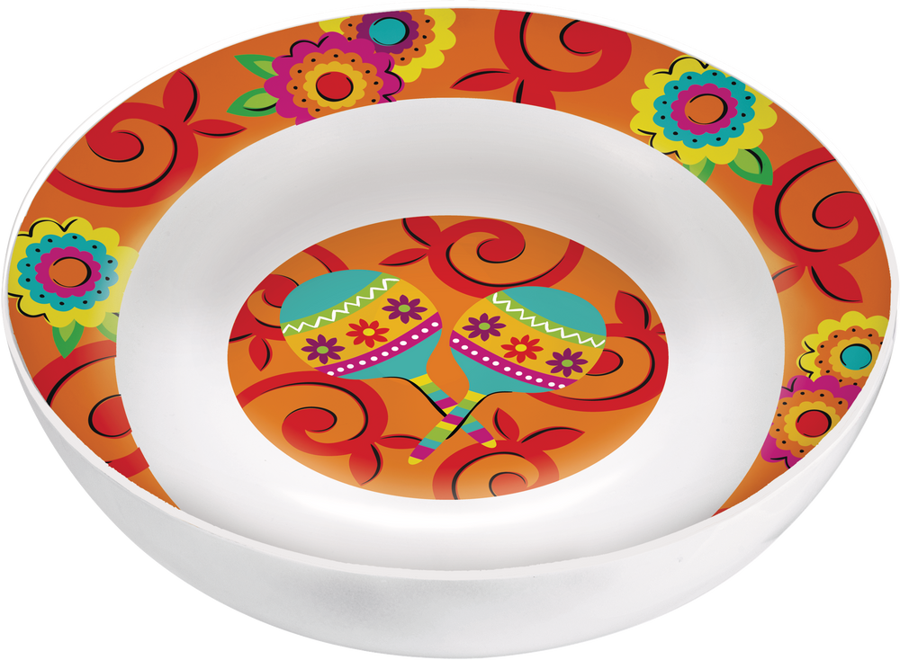 Caliente Fiesta Serving Bowl Party City