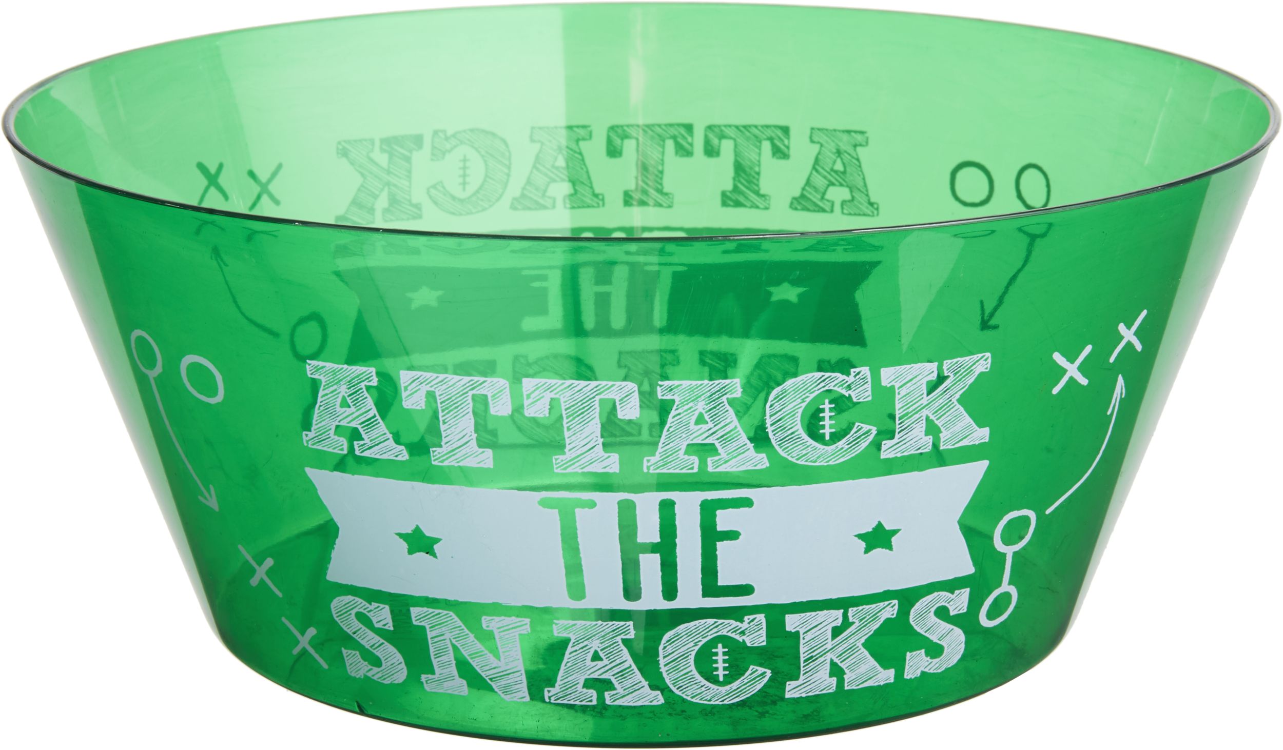 Bol de service Attaque de collations Front_Elevated