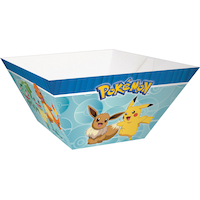 Bols de service pour fête d'anniversaire Pokémon classique, paq. 3 Front_Angled_Right