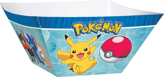 Bols de service en papier Pokémon classique, paq. 3 Front_Angled_Right