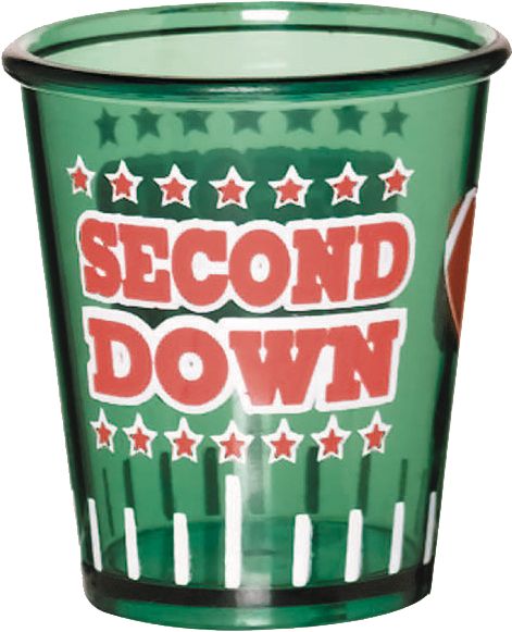 Football Shot Glasses, 4-pk Front_Elevated