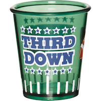 Football Shot Glasses, 4-pk Front_Elevated