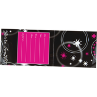 Invitations et cartes de remerciement scintillantes Sweet 16, paq. 20 Composite_or_Mixed