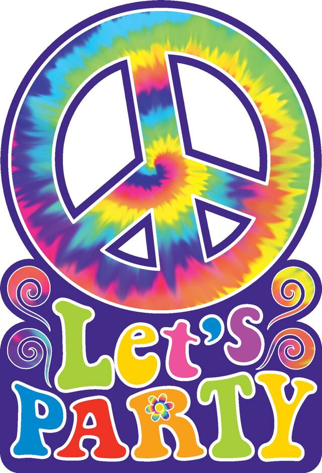 Feeling Groovy Postcard Invitations, 8-pk Front_Flat