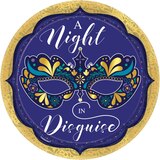 A Night in Disguise Masquerade Dinner Plates, 8-pk Overhead_Flat