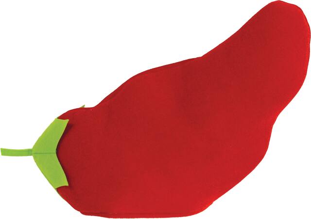 Chili Pepper Hat Front_Flat