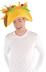 Fiesta Giant Felt Foam Taco Hat, Multi-Coloured, One Size, Wearable Accessory for Cinco de Mayo/Halloween Front_Angled_Left
