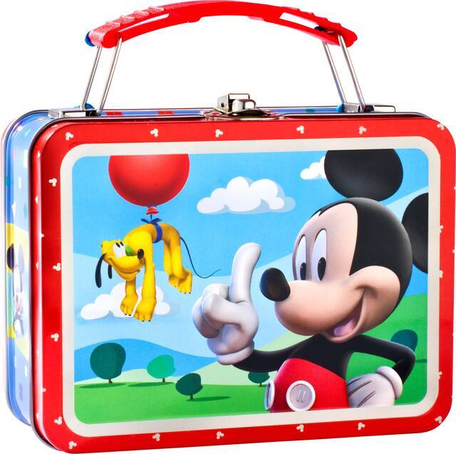 Mini Mickey Mouse Tin Box Front_Three_Fourths_Angled_Right