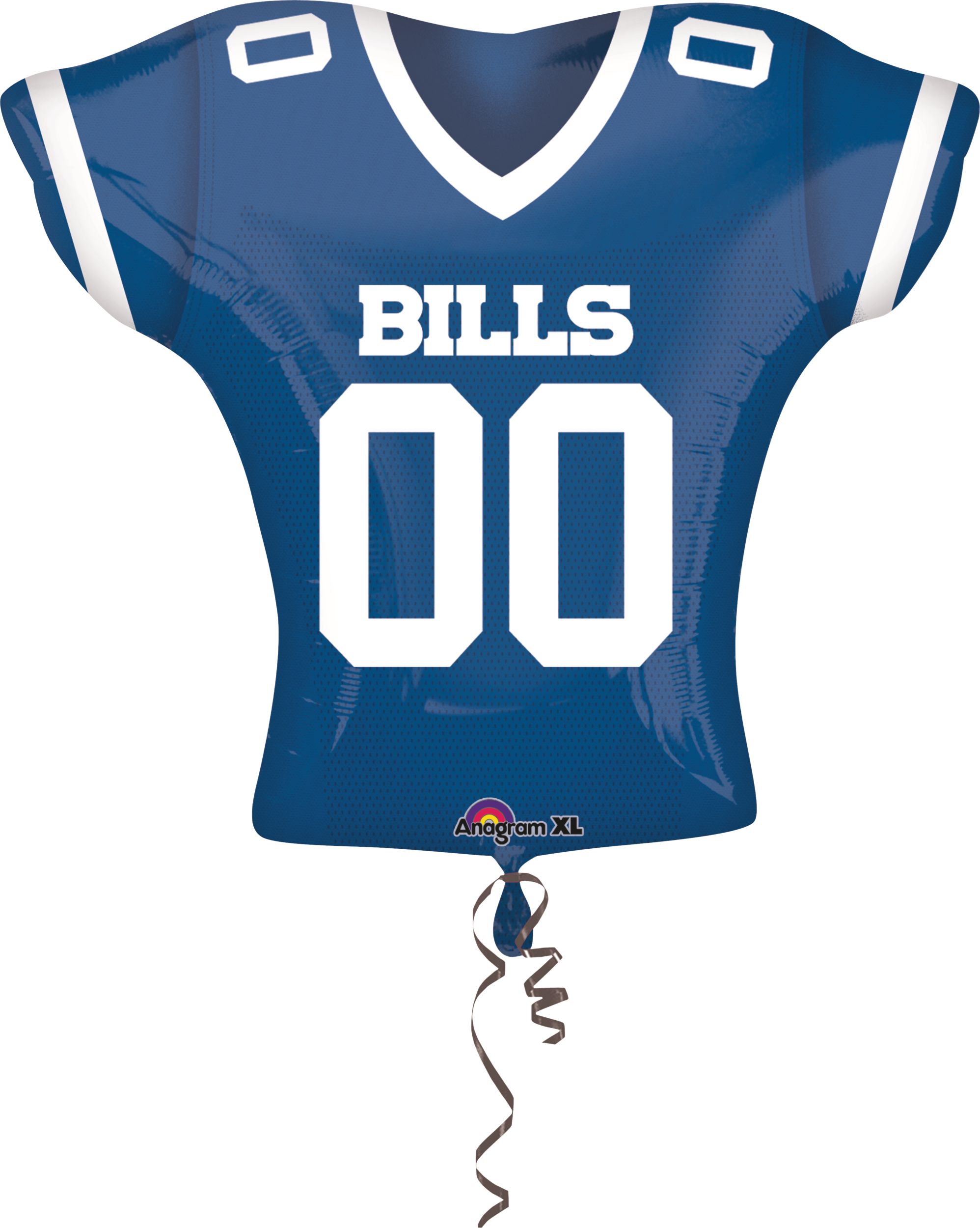 Buffalo Bills Jersey Balloon Front_Flat