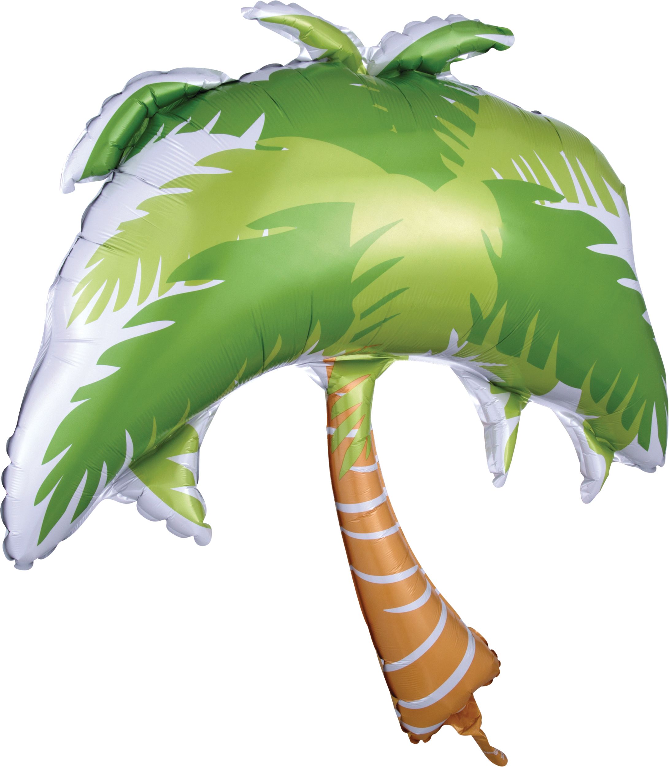 Ballon géant en aluminium palmier pour fête d'été/Luau, gonflage à