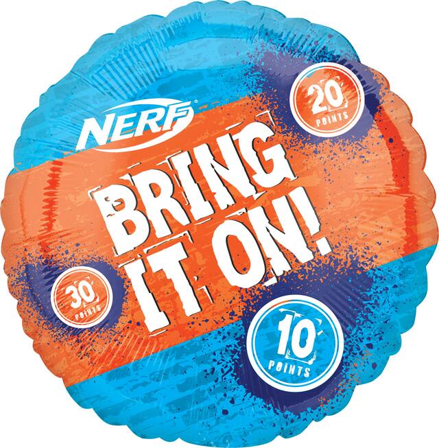 Giant Nerf Blast Balloon Front_Flat