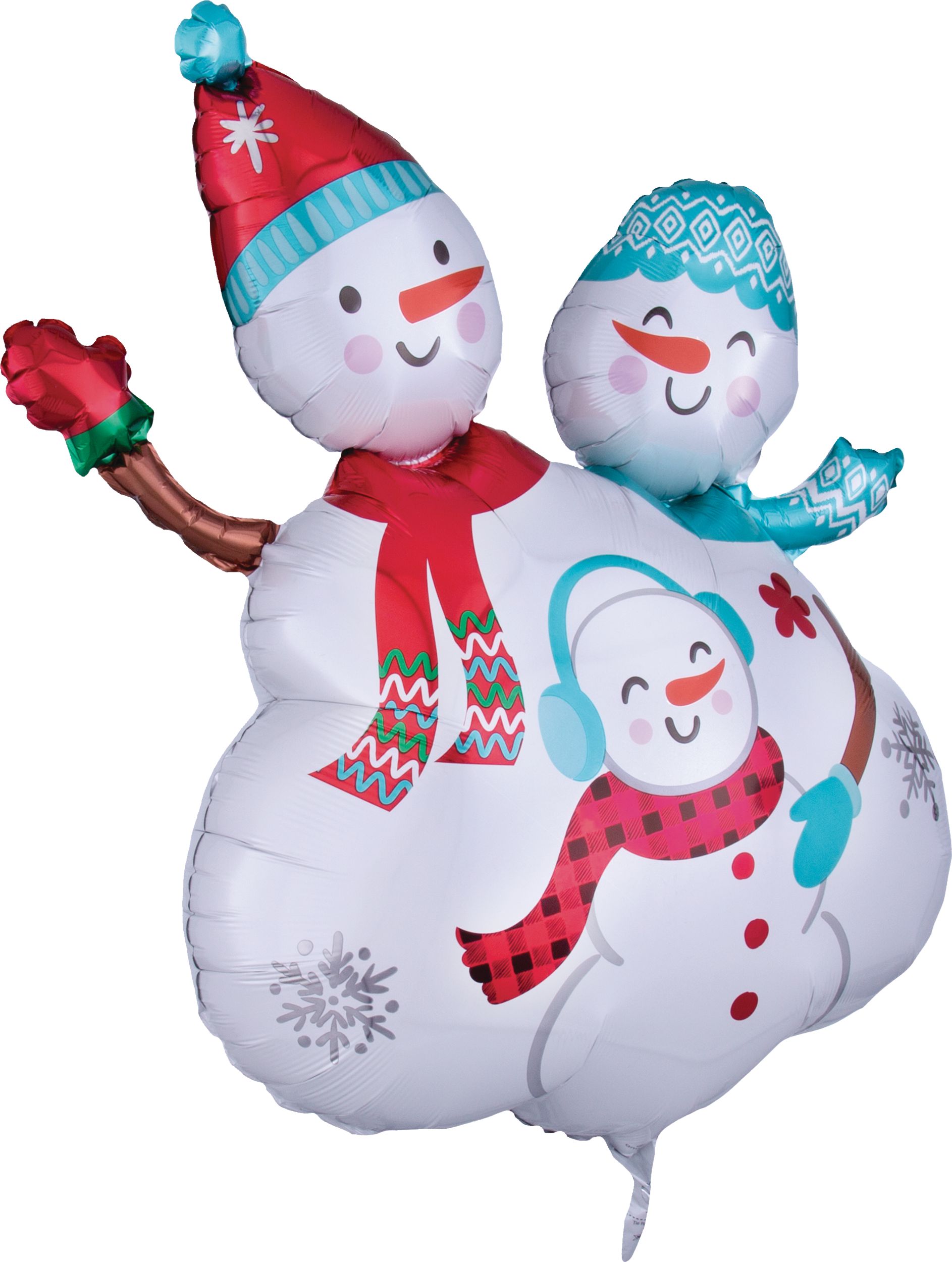 Snow Family Balloon, 31-in Front_Angled_Right