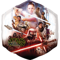 Giant Star Wars Episode IX Balloon, 28-in Front_Flat