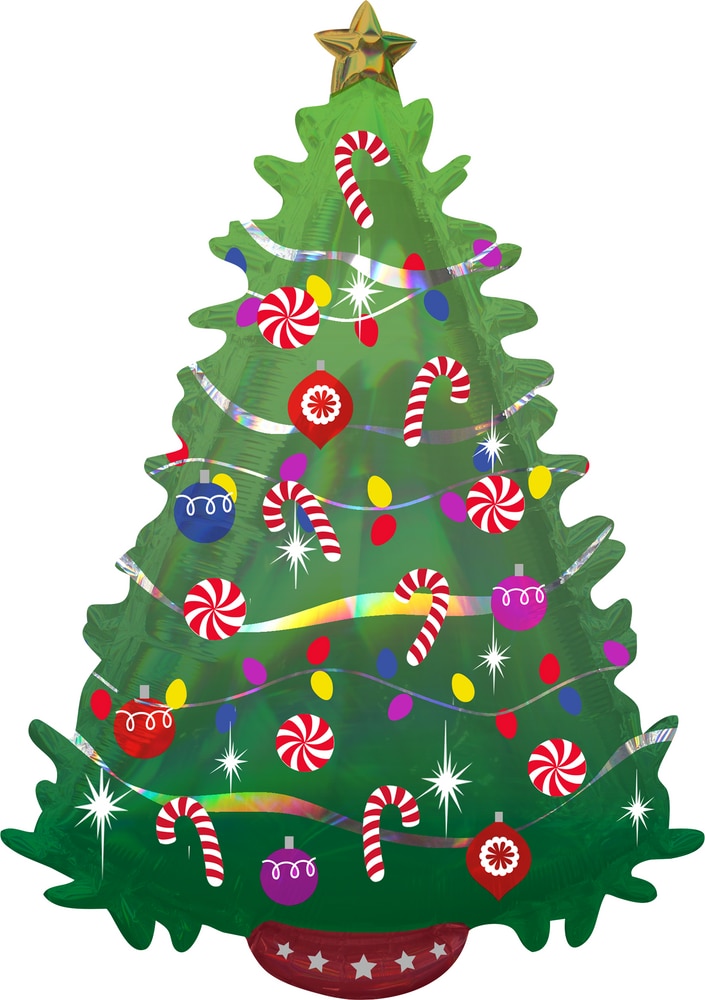 Christmas Tree Balloon, 36in Canadian Tire